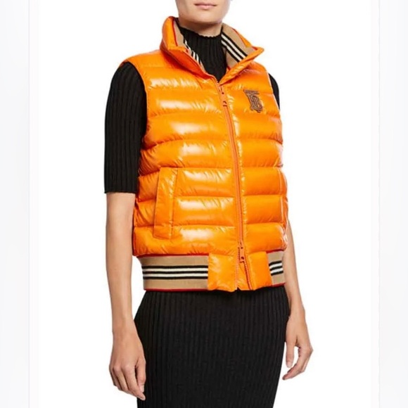 Icon Stripe Detail Down-filled Puffer Gilet vest - Picture 9 of 9